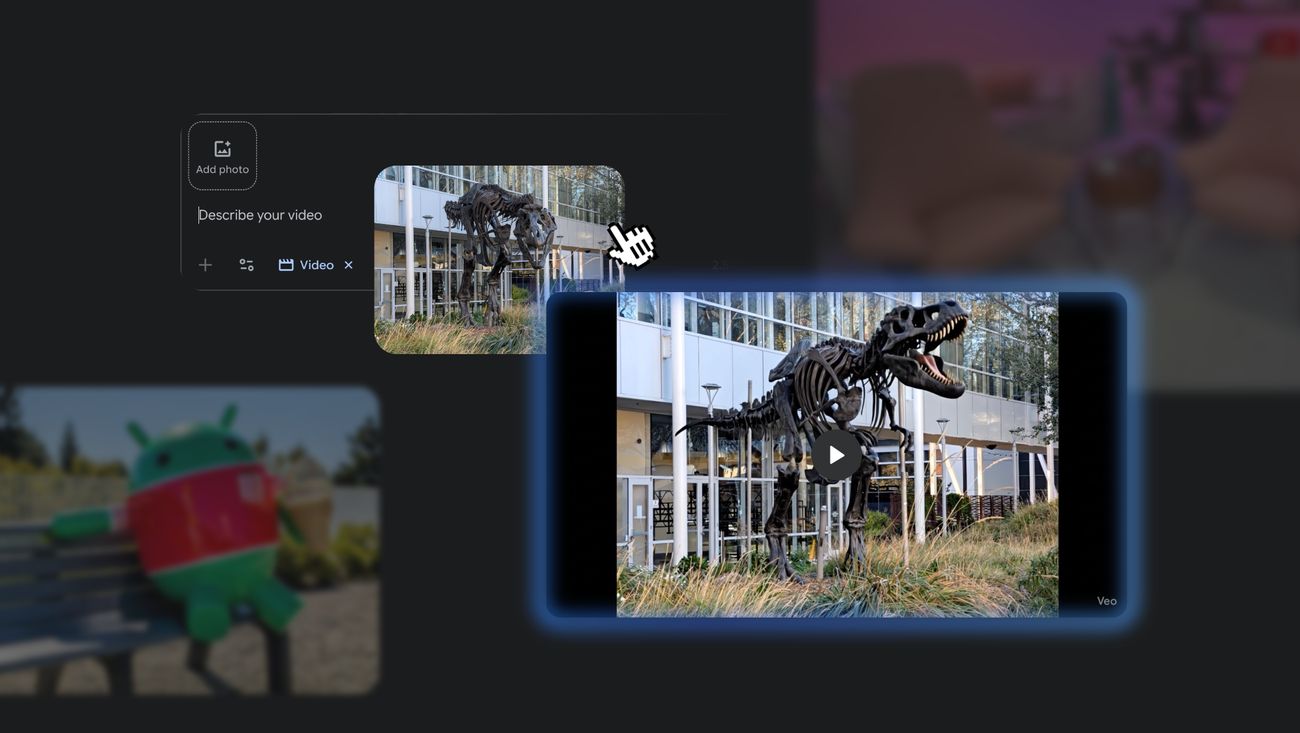 3 ways to use photo-to-video in Gemini