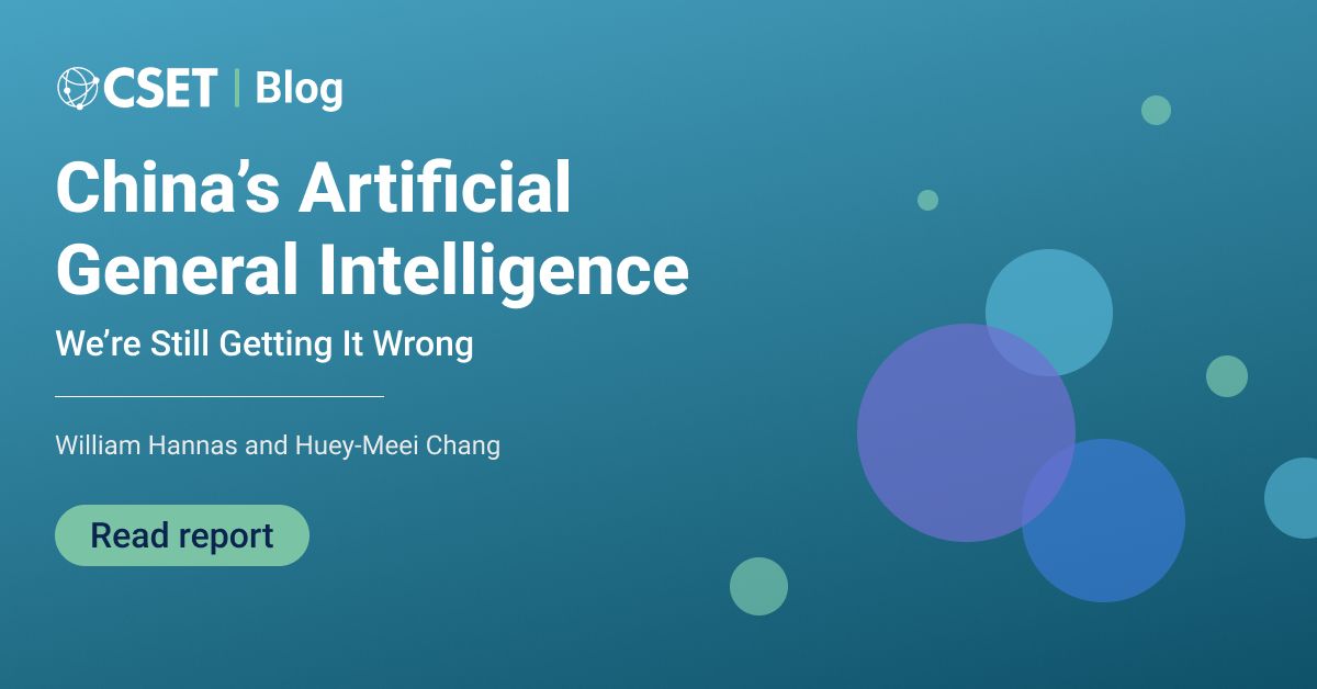 China's Artificial General Intelligence | Center for Security and Emerging Technology