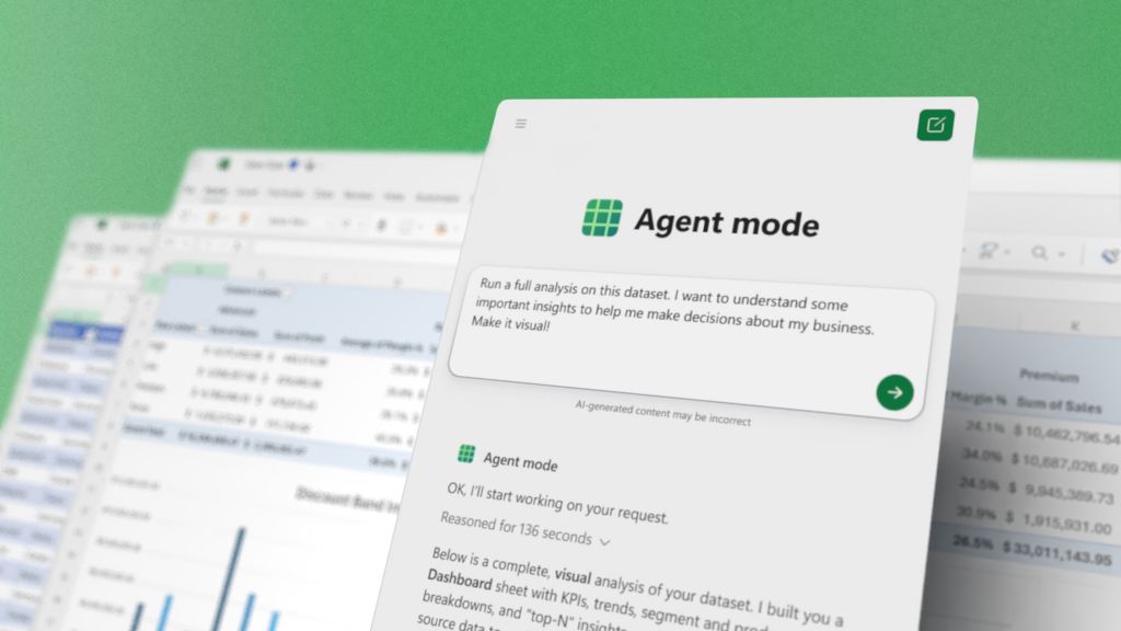 Vibe working: Introducing Agent Mode and Office Agent in Microsoft 365 Copilot | Microsoft 365 Blog