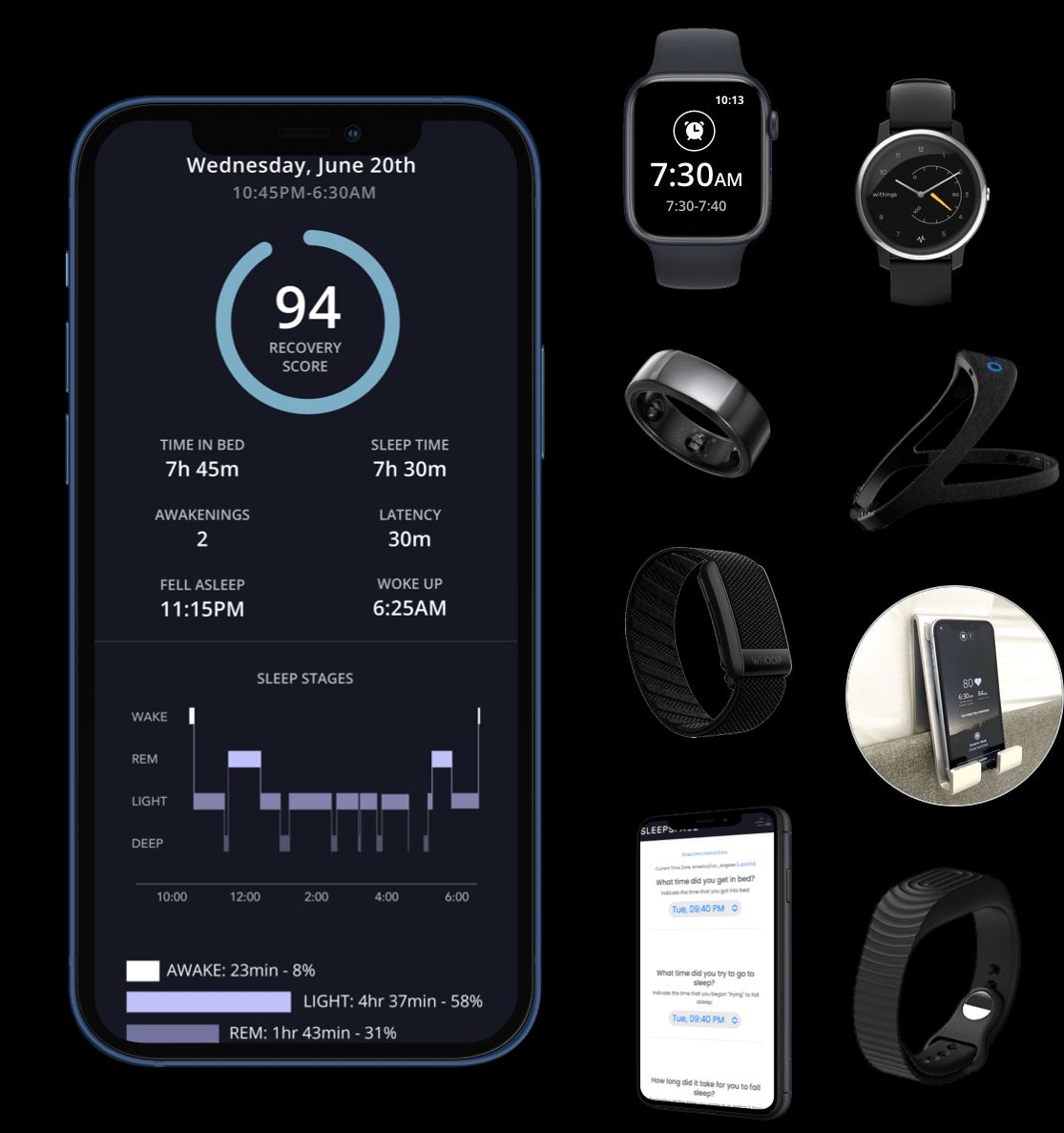 Deeper Sleep Starts Tonight | Tracker | Smart Alarm Clock | AI Sleep Coach