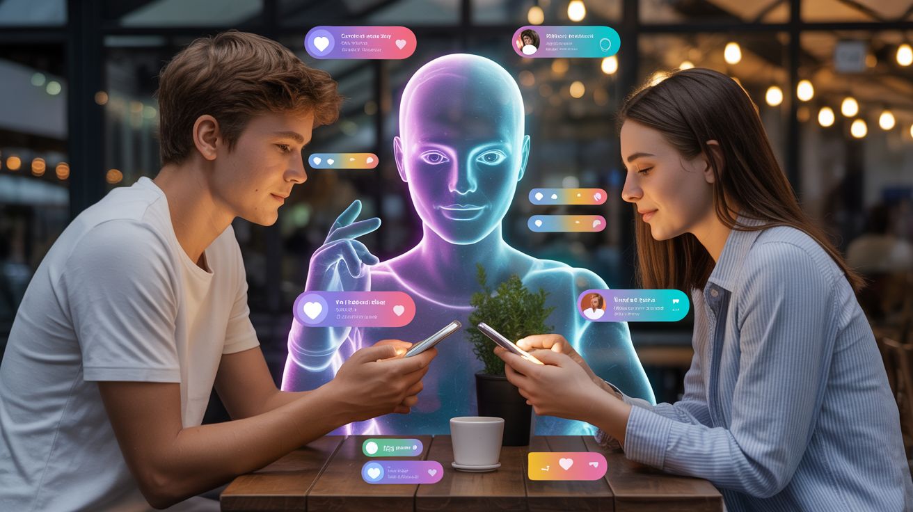 Van swipen naar schrijven: Wanneer AI flirten overneemt