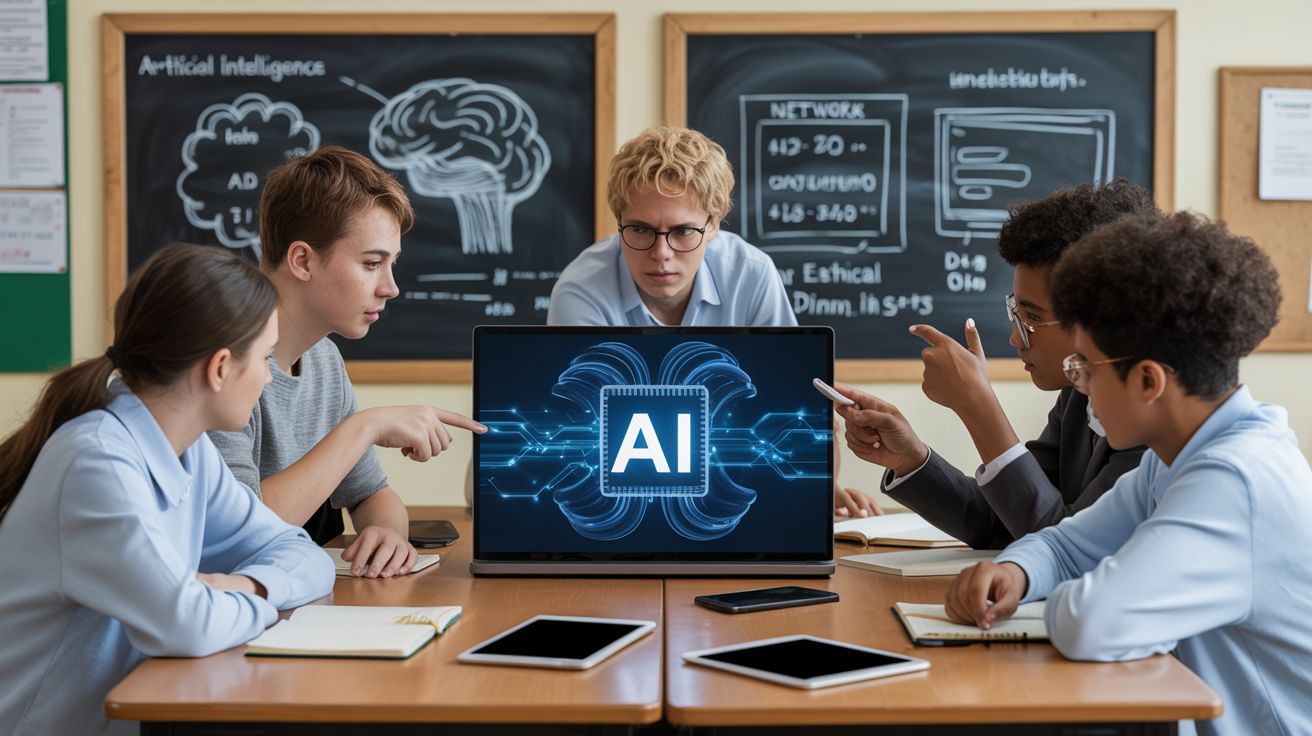 Wanneer leerlingen hét schoolbeleid voor AI schrijven: De opkomst van AI-geletterdheid