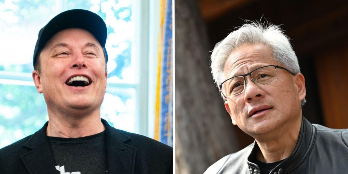 Jensen Huang says he regrets not investing more in xAI: 'Almost everything Elon's part of, you want to be part of'