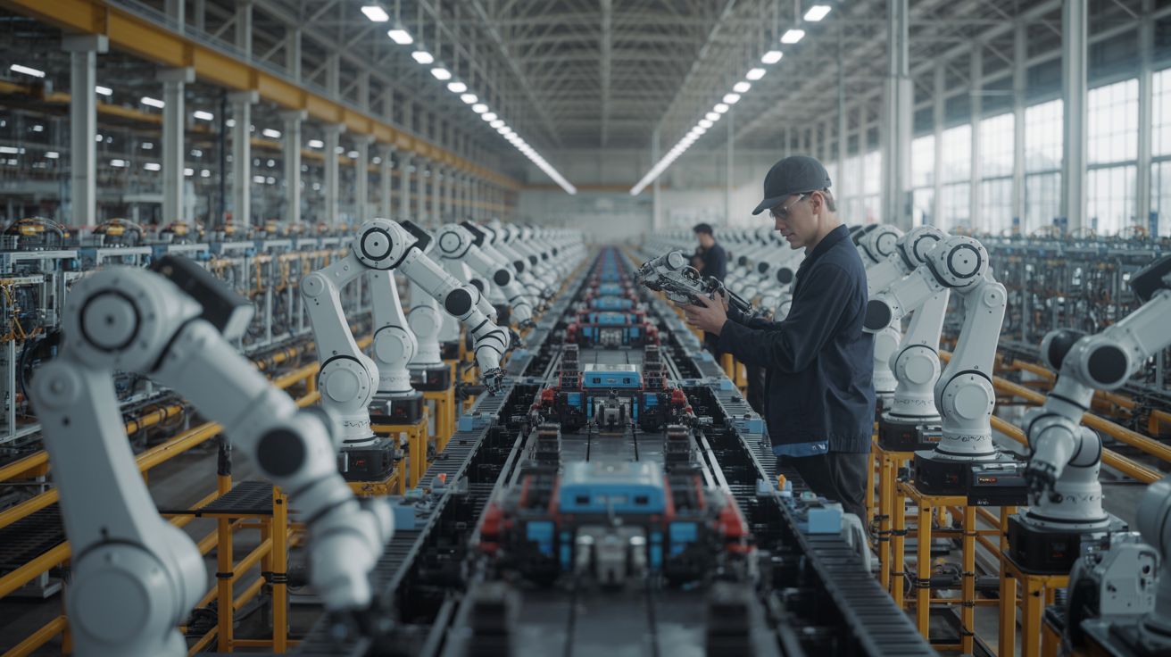China’s robotlegioen: Hoe automatisering het fabriekslandschap hervormt