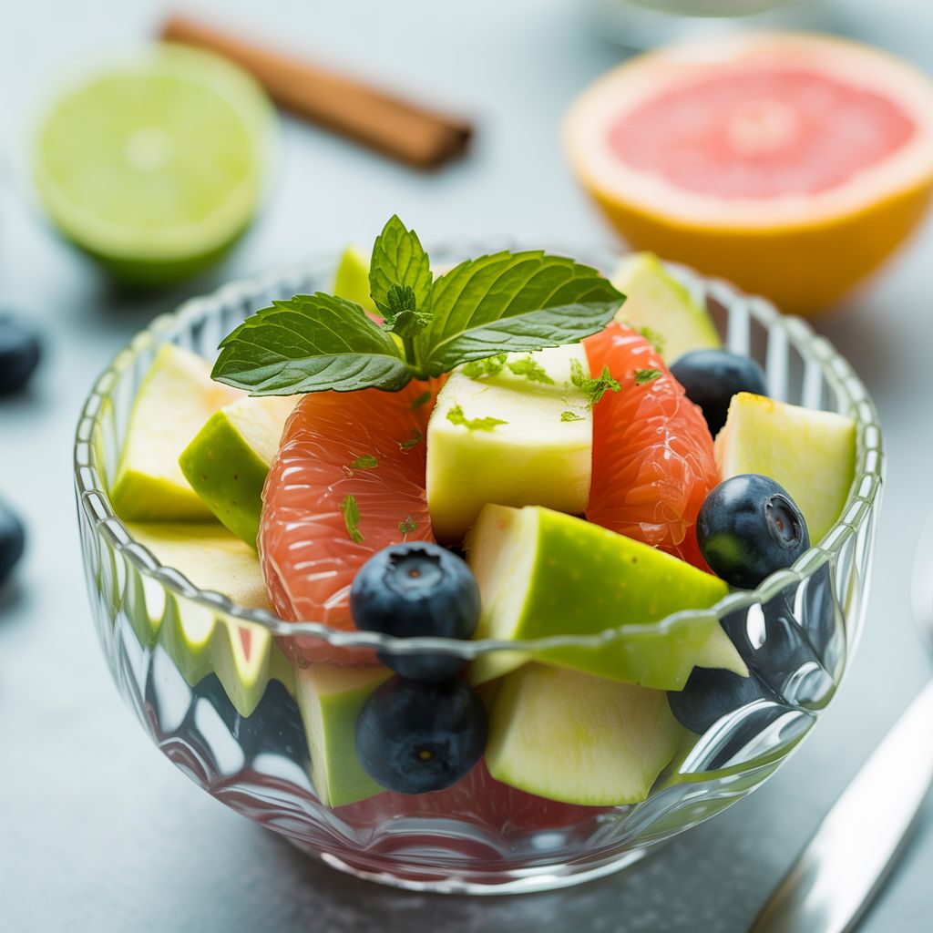 Fruitige Muntsalade