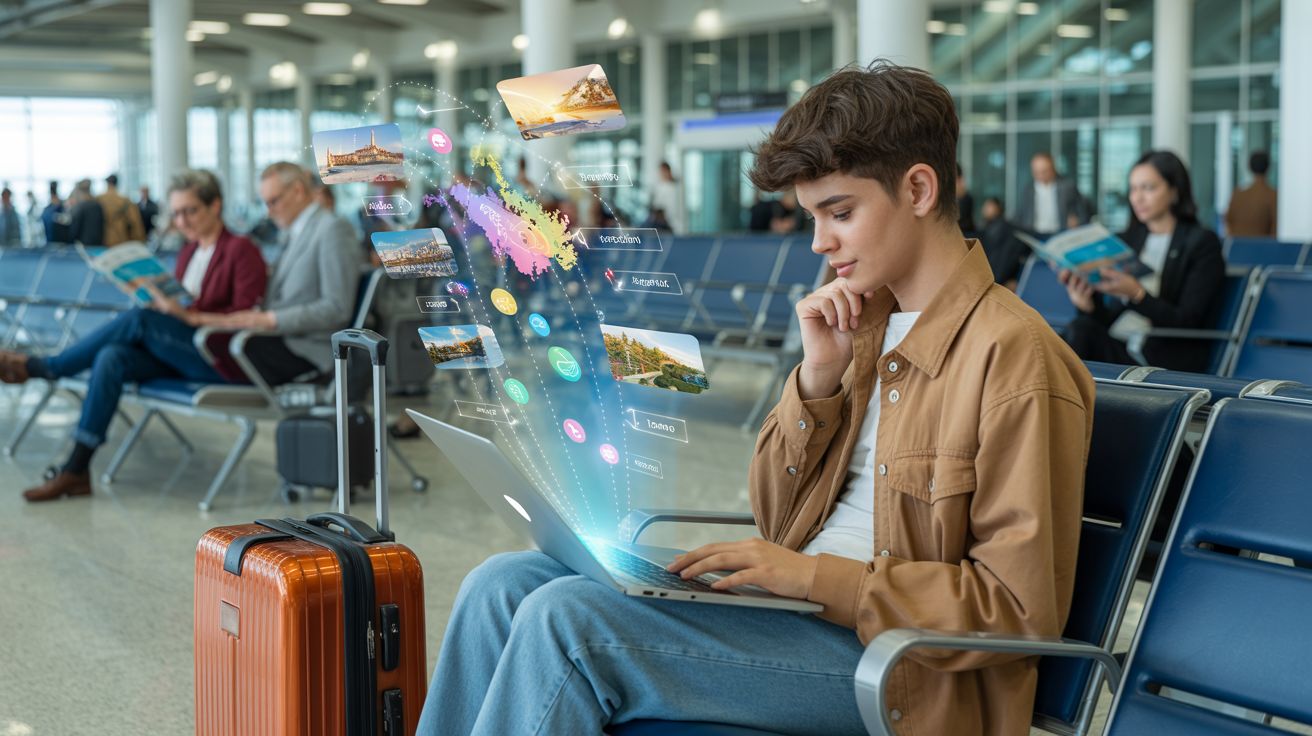 Van ideeën tot boeking: AI transformeert reisplanning