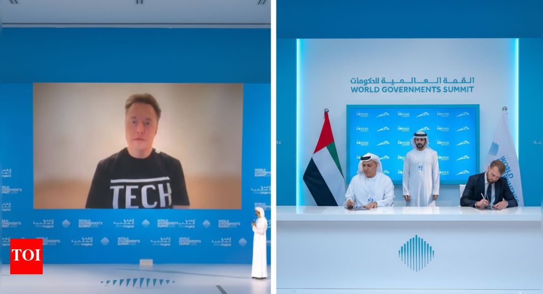 Dubai to become first city outside US with Elon Musk’s Boring Company Loop system, 17 km phase 1 by 2026 | World News - The Times of India