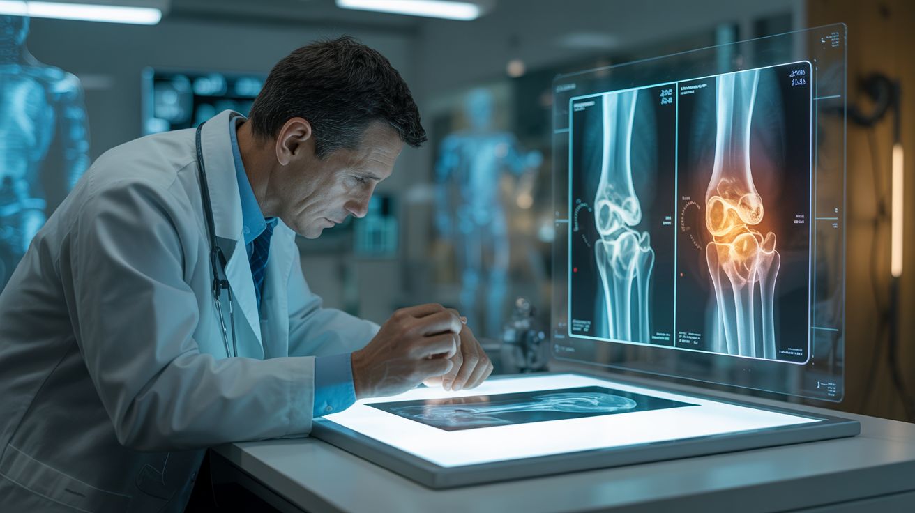 Röntgenbeelden als kristallen bol: AI voorspelt degeneratie van gewrichten