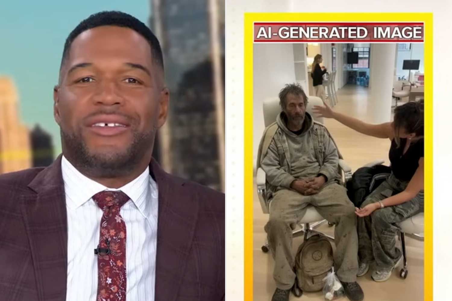 AI 'Homeless Man' Prank Tricks Users (Including Michael Strahan!) and Upsets Police. What to Know
