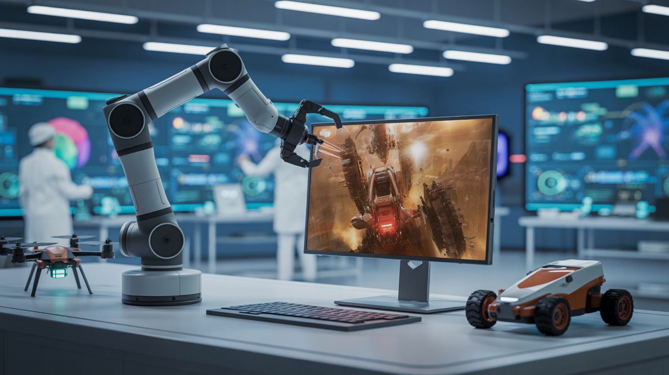 Spelende AI: Game-data ingezet voor drones en slimme bots