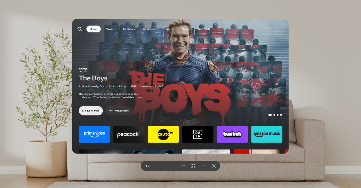 Meta is building a smart TV — in VR