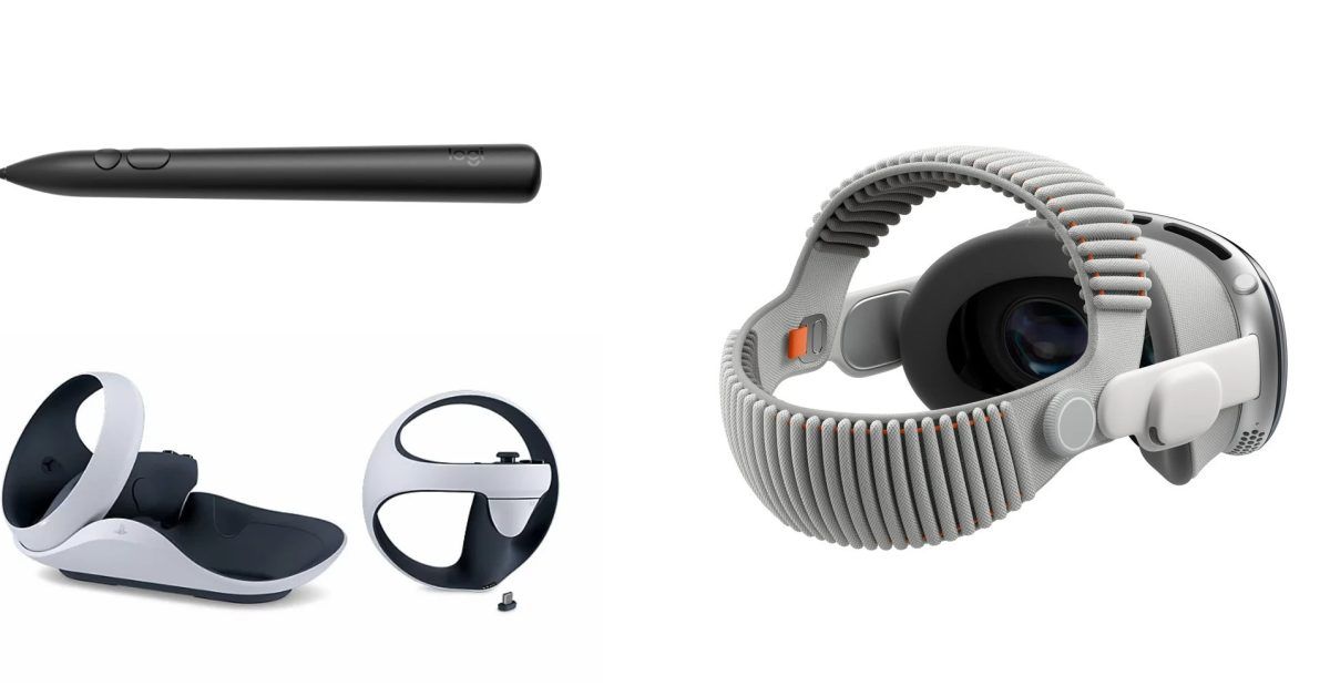 Apple Vision Pro: PlayStation VR2 Sense controller in November, Logitech Muse and standalone Dual Knit Band available to order - 9to5Mac