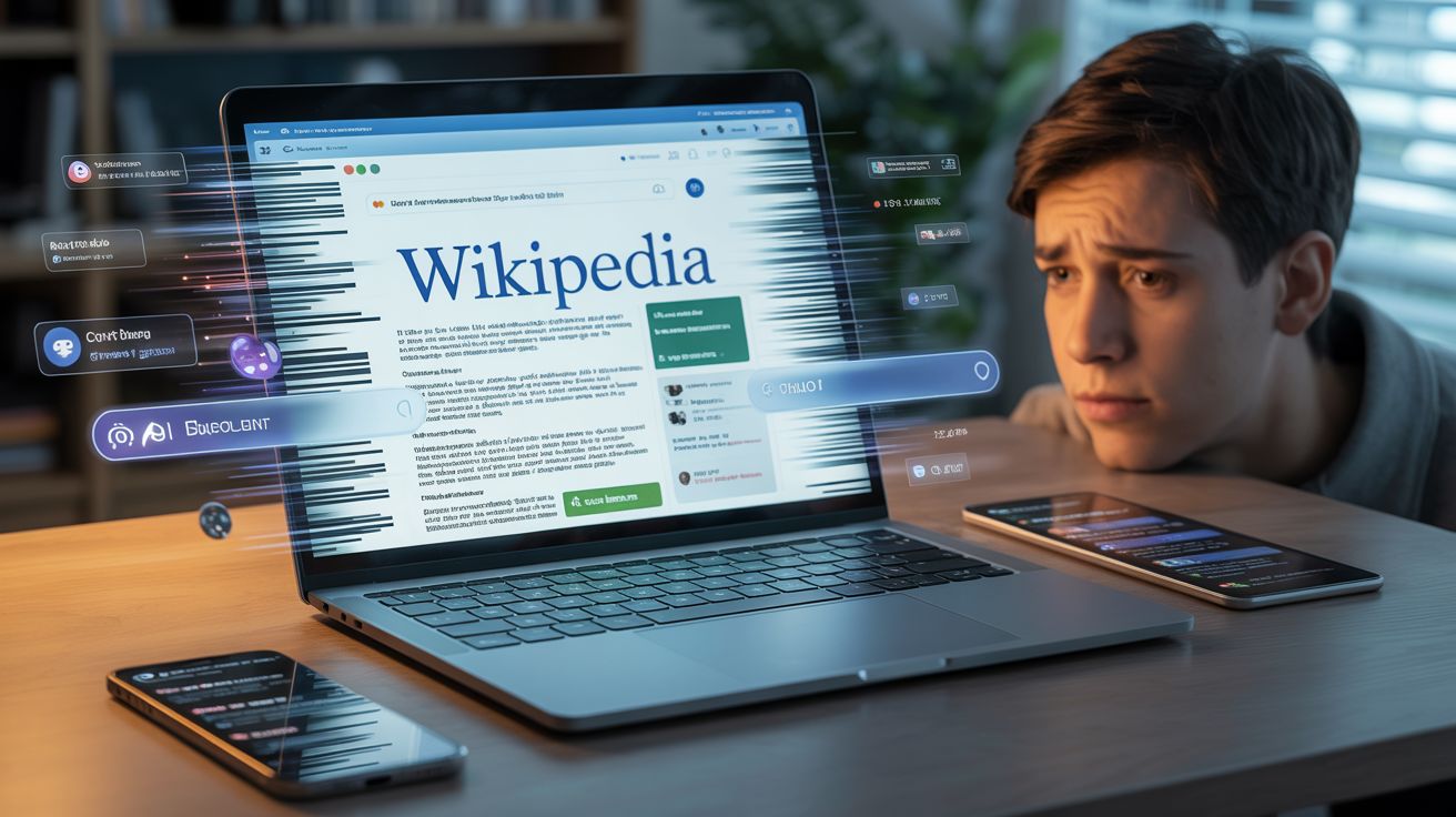 AI Overviews stelen bezoekers van Wikipedia, waarschuwt stichting