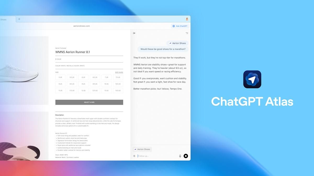 OpenAI's AI-powered browser, ChatGPT Atlas, launches on macOS today