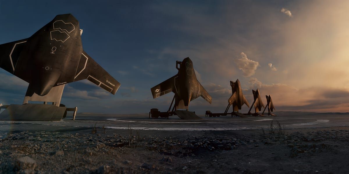 A new autonomous fighter jet just broke cover. It's powered by the same AI brain that flew an F-16 through a dogfight.