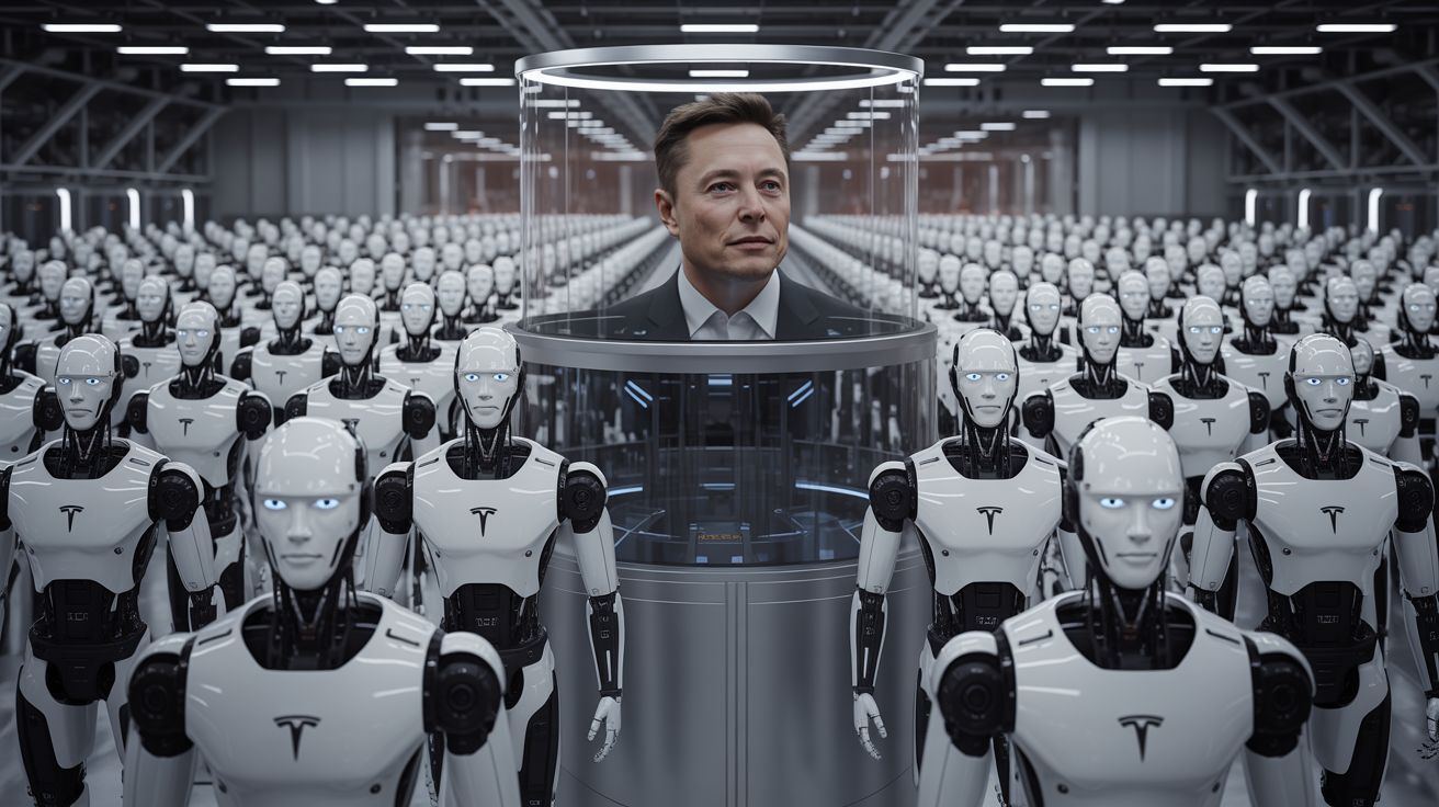 Elon Musk en de controle over het robotleger van de toekomst