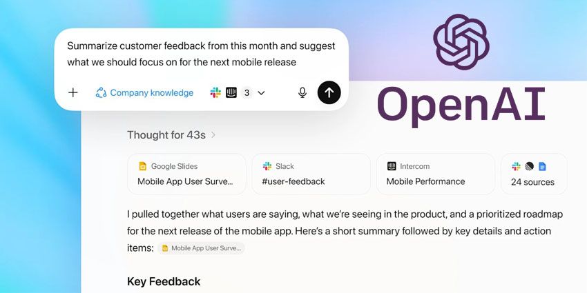 ChatGPT’s New “Company Knowledge” Turns AI Into the Enterprise Brain