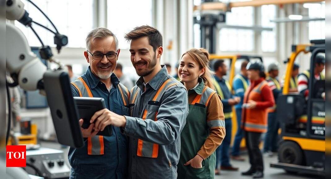 Foxconn and Nvidia want to use humanoid robots in factories: Why this is 'Big' for these tech companies - The Times of India