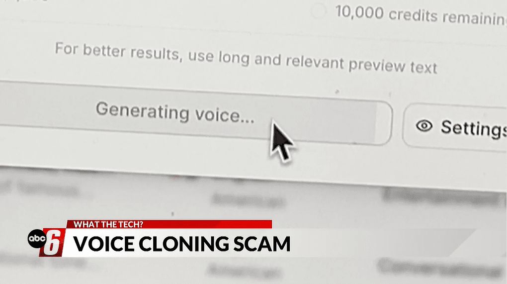 What the Tech? Voice cloning scam