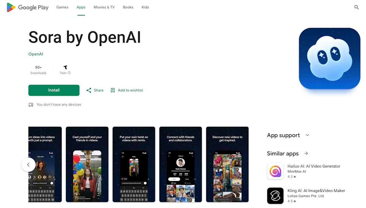 OpenAI's Sora app is now available on Android