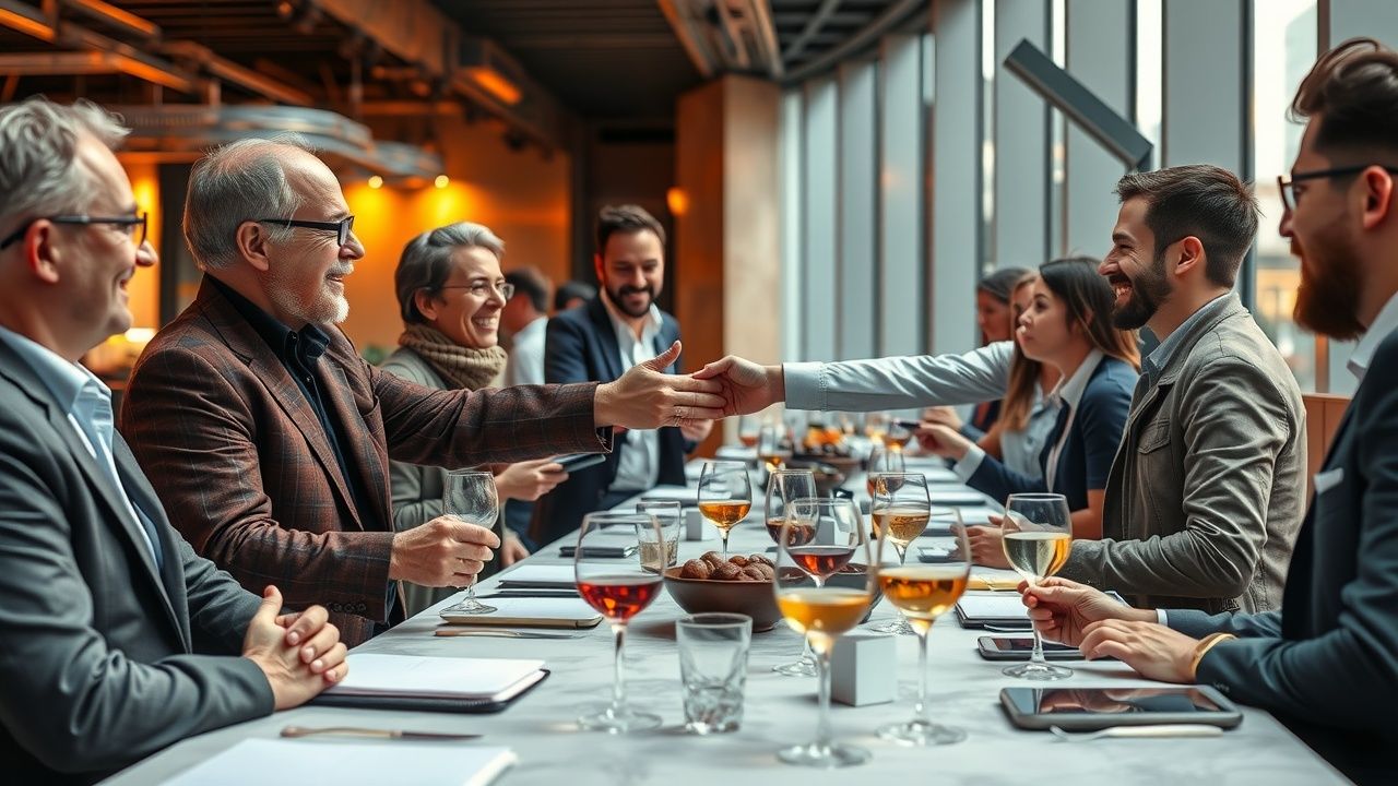 5 étapes pour maximiser le réseautage lors d’un walking diner dans la construction
