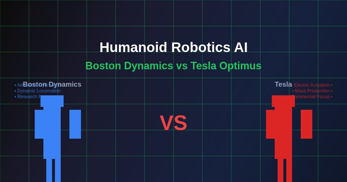 Humanoid Robotics AI: Boston Dynamics vs Tesla Optimus