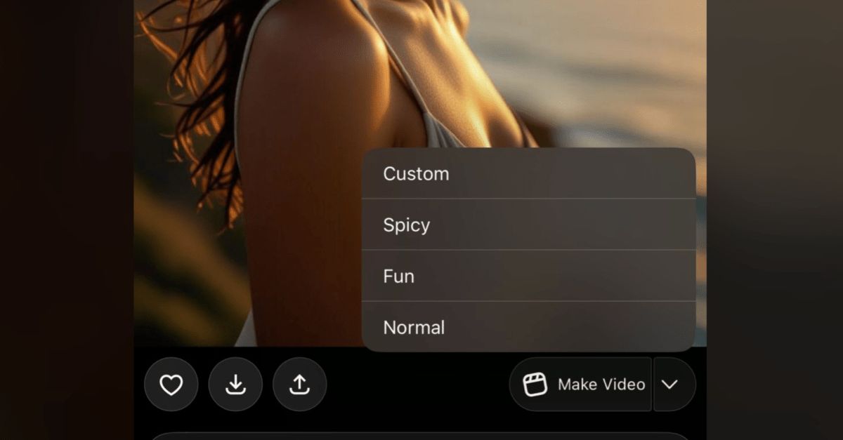 xAI’s new Grok image and video generator has a ‘spicy’ mode
