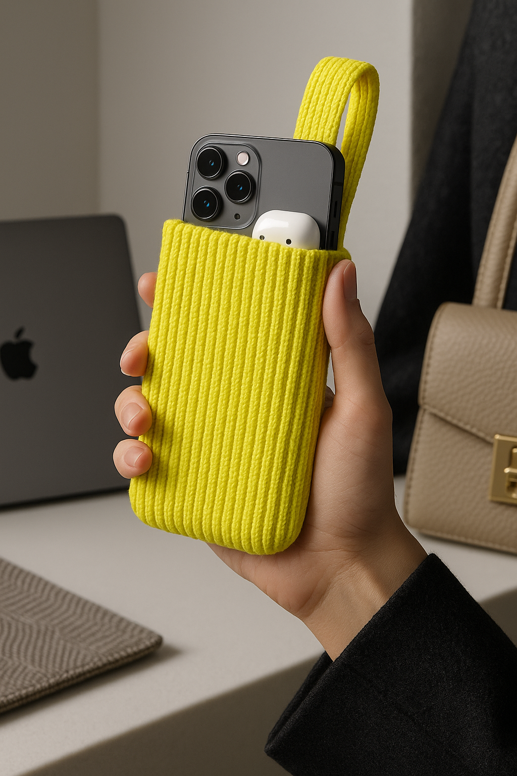 Wanneer technologie stijl krijgt: De iPhone Pocket van Apple