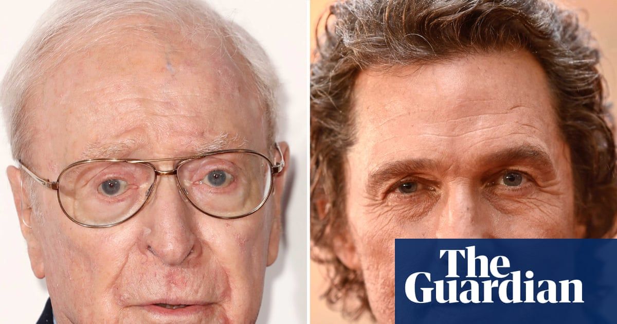 Matthew McConaughey and Michael Caine sign voice deal with AI company