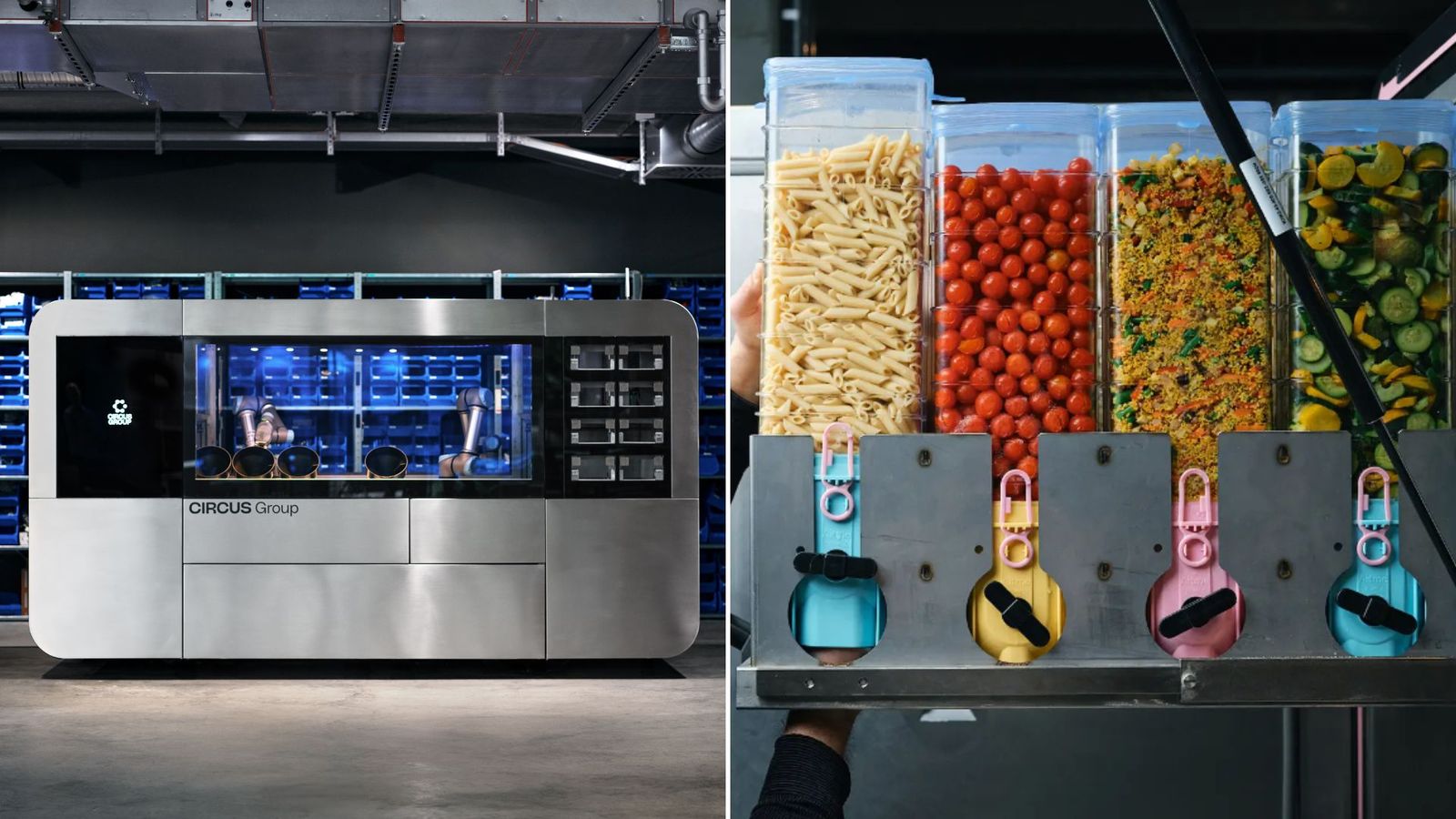 Robotic kitchen in a box cooks, cleans and serves 120 meals an hour