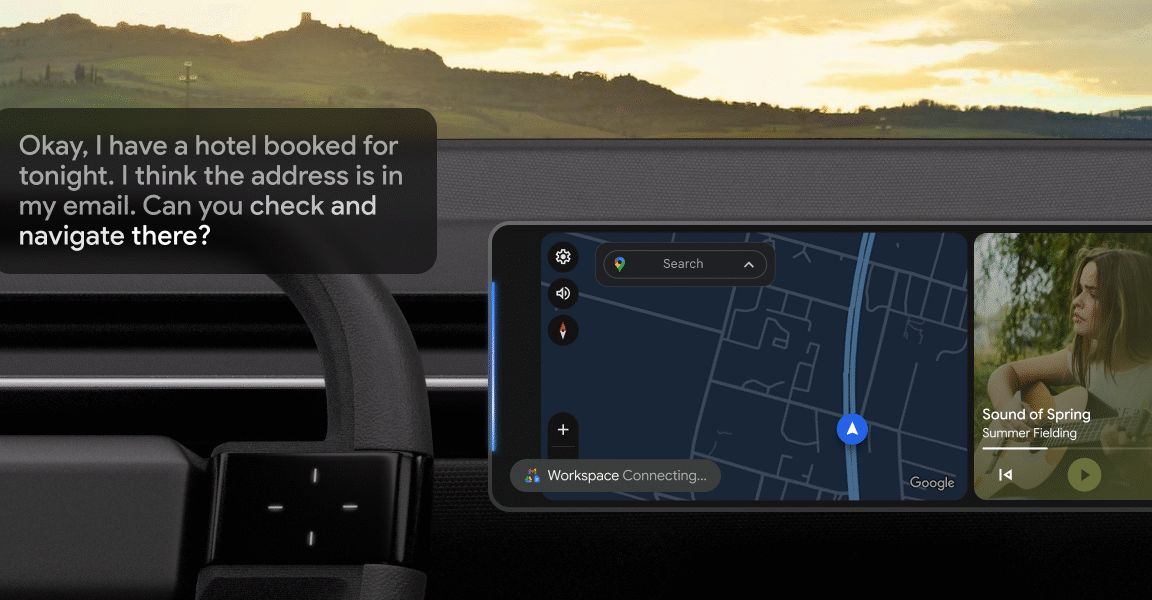 “Hey Google, did you upgrade your AI in my Android Auto?”