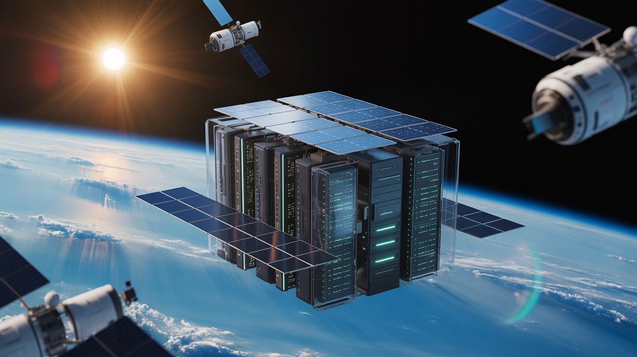 Techreuzen verkennen ruimte: AI-datacenters in baan om de aarde