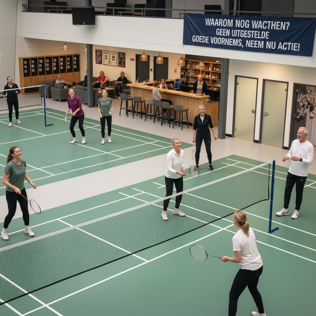 Waarom wachten op het nieuwe jaar als je nu al gelukkig kunt bewegen?