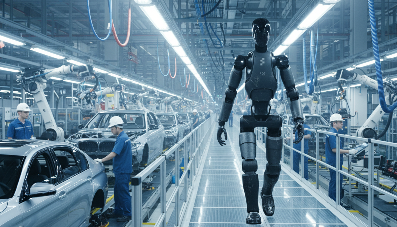 Humanoïde robot op proef bij BMW: Lessen uit 11 maanden werkvloer