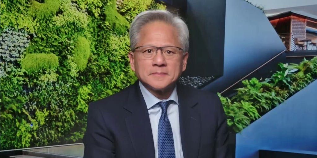 NVIDIA CEO Jensen Huang: AI should 'surely' be regulated | Fox Business Video