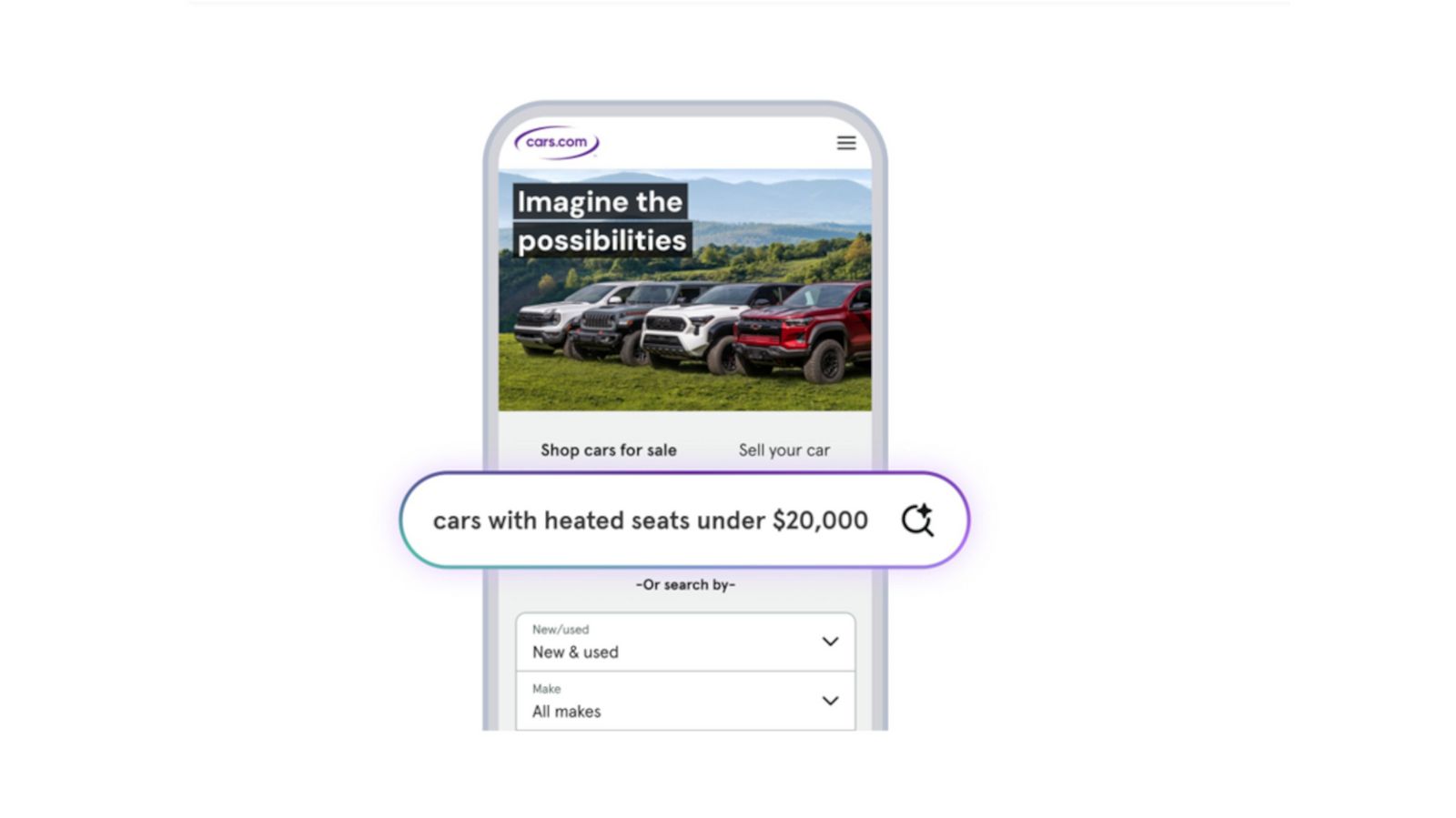 Cars.com launches AI-powered search engine for car shoppers