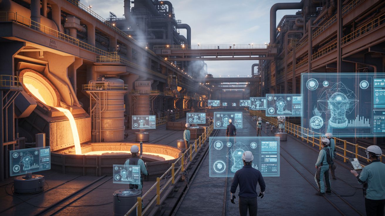 Van hoogoven tot hyper-efficiëntie: AI hertekent staalindustrie