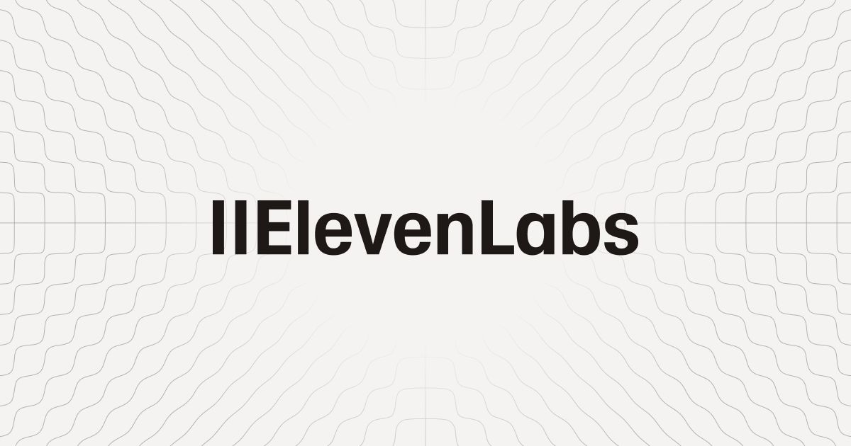 Free AI Voice Generator & Voice Agents Platform | ElevenLabs