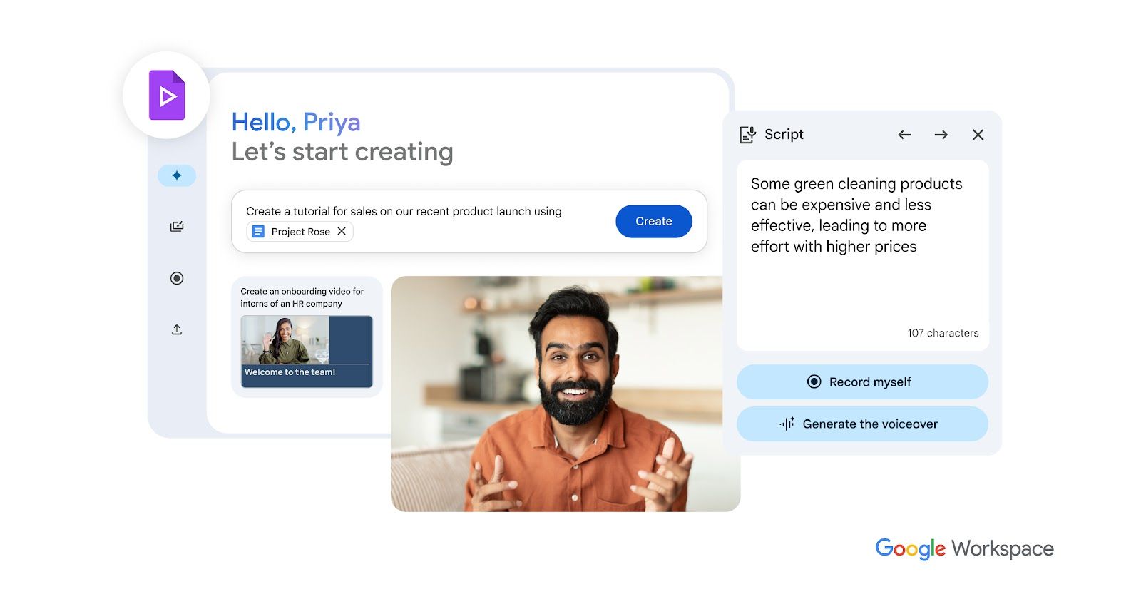 Google Vids: AI-gestuurde video's maken en bewerken | Google Workspace