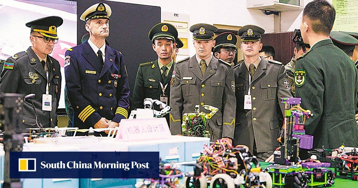 ‘Real Steel’: PLA unveils motion-controlled combat robot to 13 countries