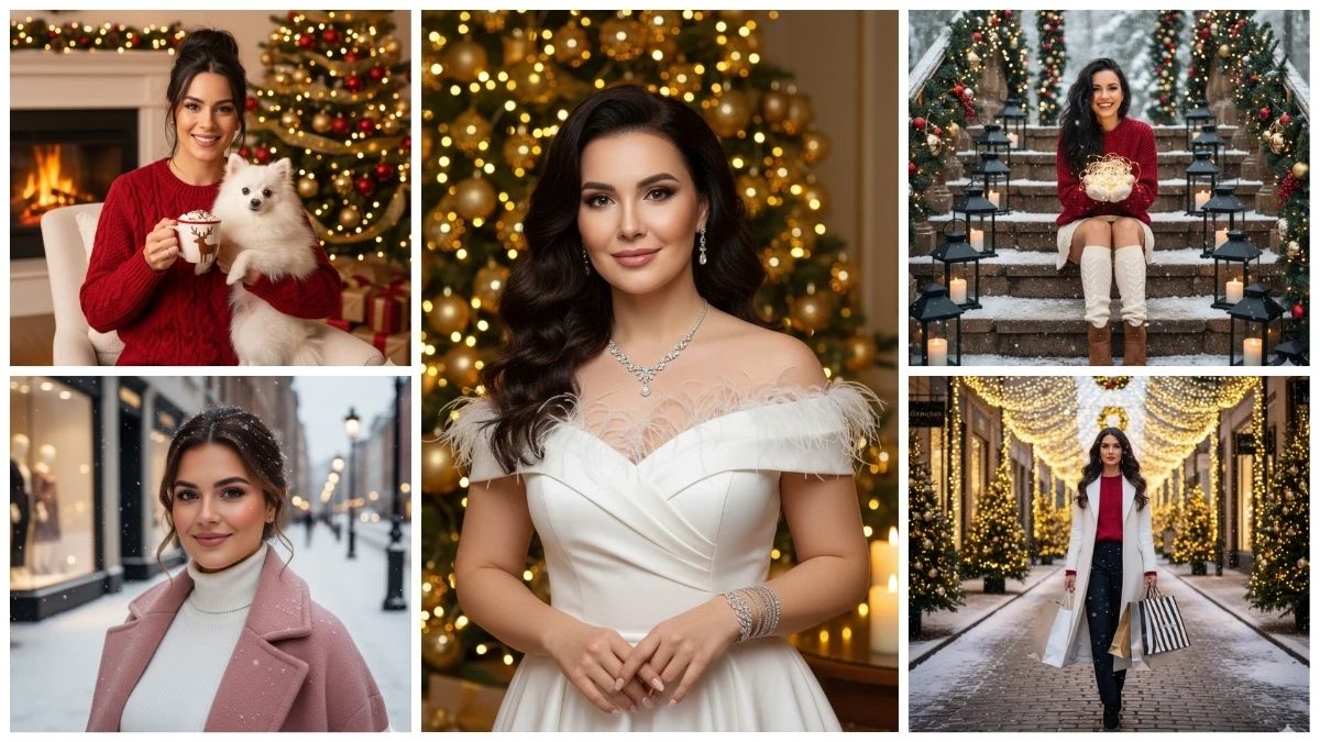 10 Gemini AI Photo Editing Prompts to Create Hyper-Realistic Magical Christmas and Winter-Themed Festive Portraits