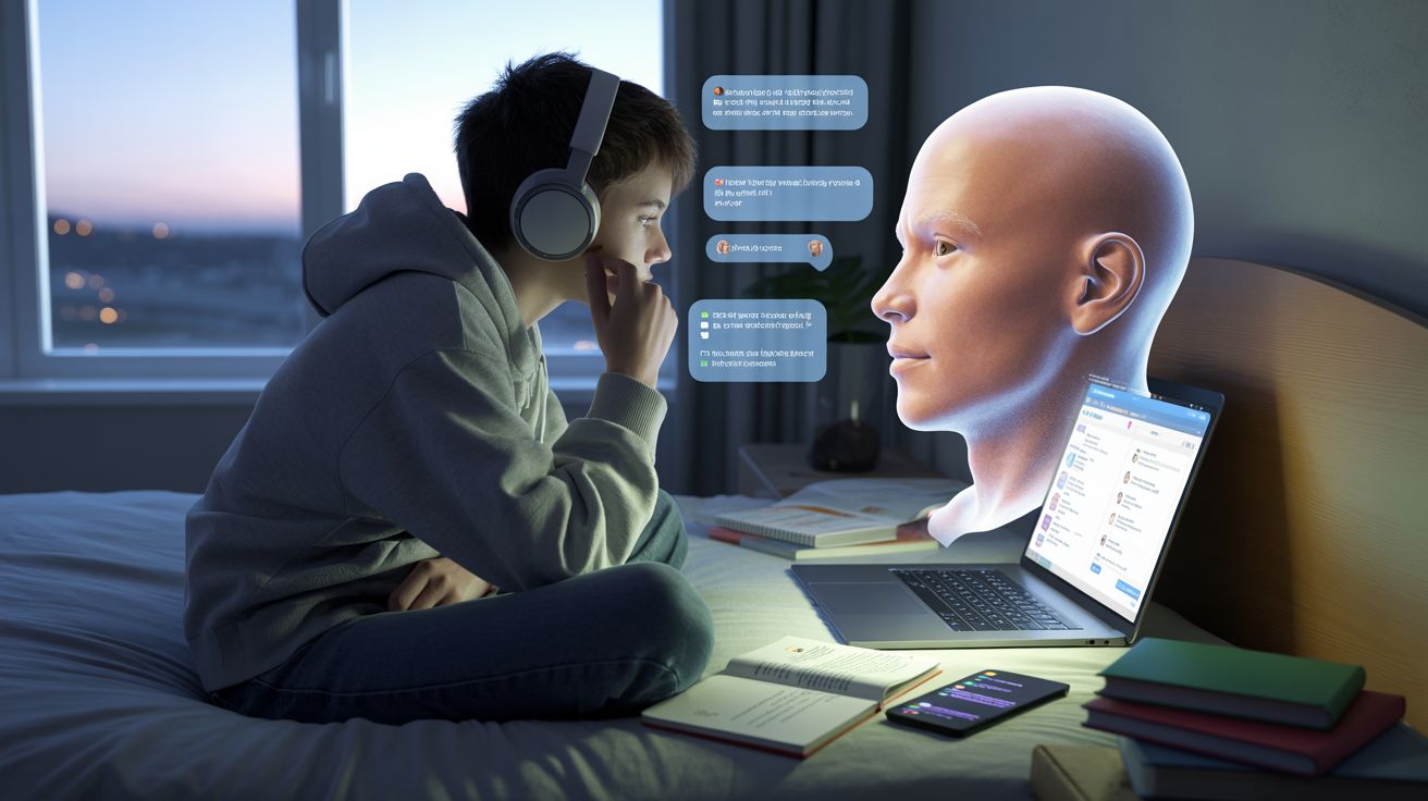 Jongeren en AI-chatbots: De dagelijkse realiteit onder tieners