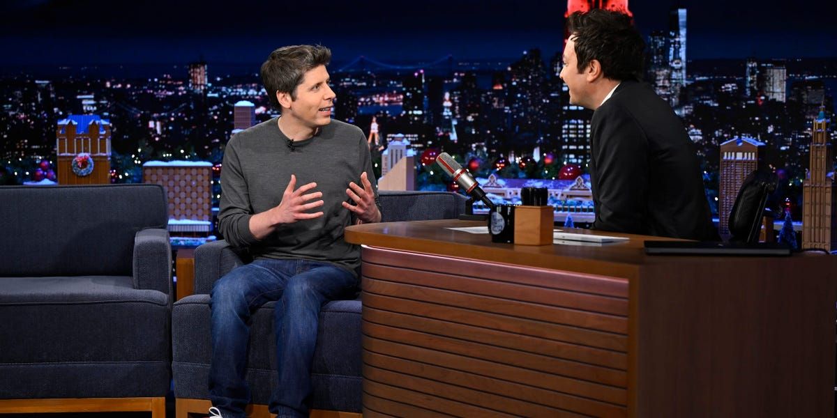 Sam Altman makes his late-night debut, says he can't imagine 'figuring out how to raise a newborn without ChatGPT'