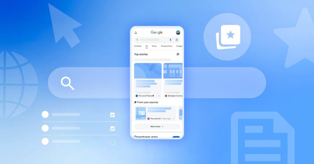 Google adding more links in AI Mode, testing AI features for Google News