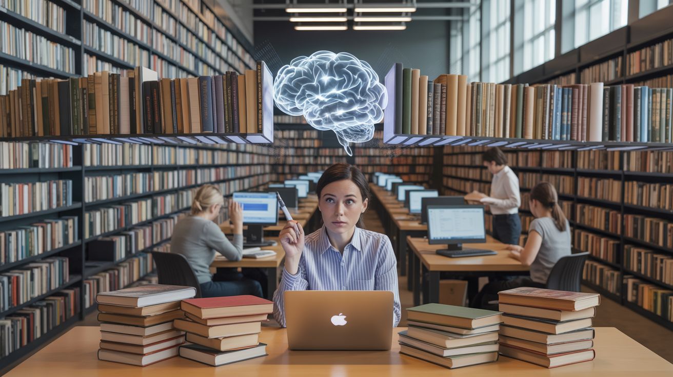 Bibliothecarissen en AI: Strijd tegen denkbeeldige boeken