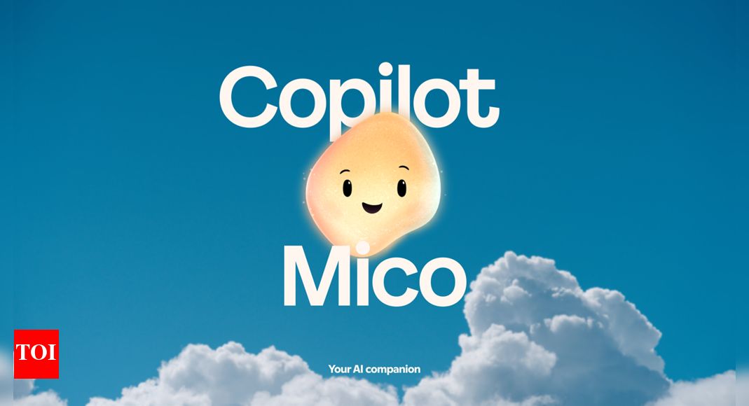 Explained: What is Mico, Microsoft's new 'animated' AI chatbot that users can talk to - The Times of India