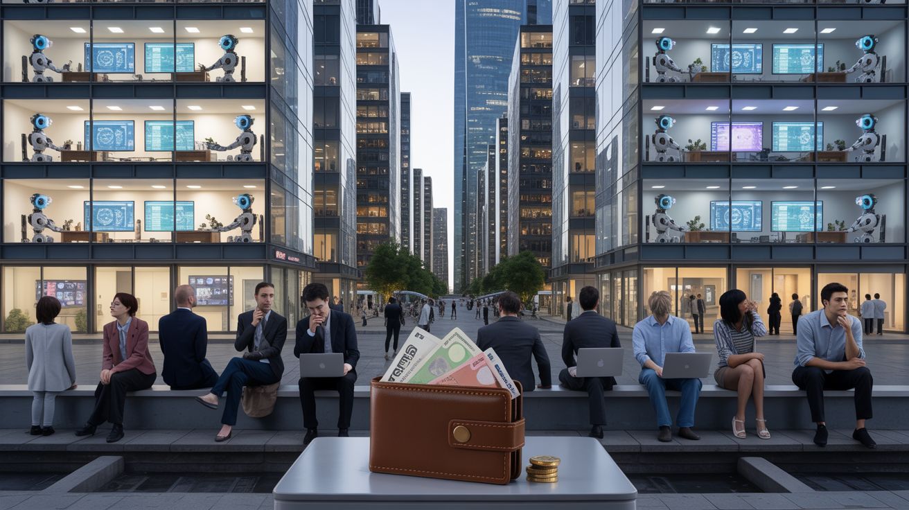 Kan een universeel basisinkomen wel overleven in een door AI gedreven economie?