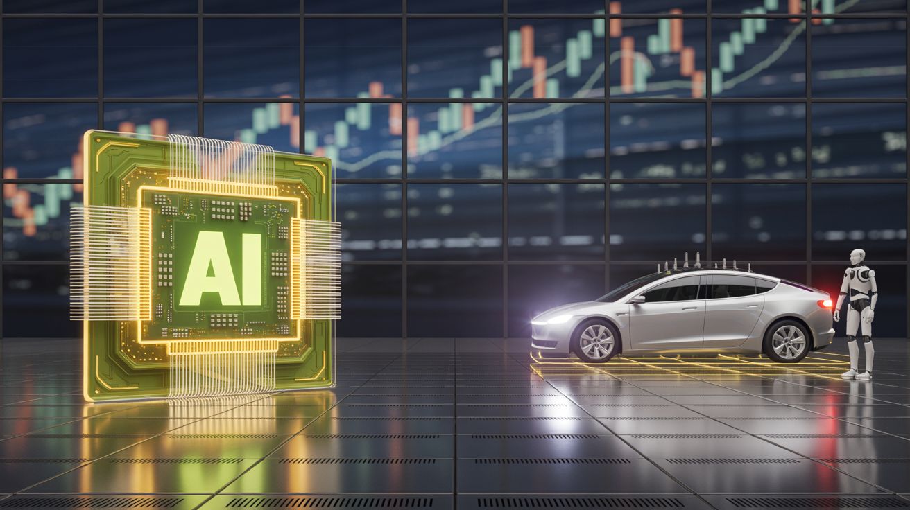 Nvidia vs. Tesla: Wie wordt AI-kampioen onder tech-aandelen in 2026?