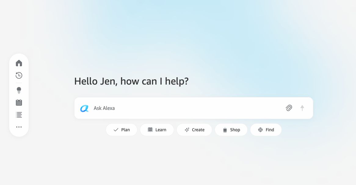 Alexa Plus’ website is live for some users