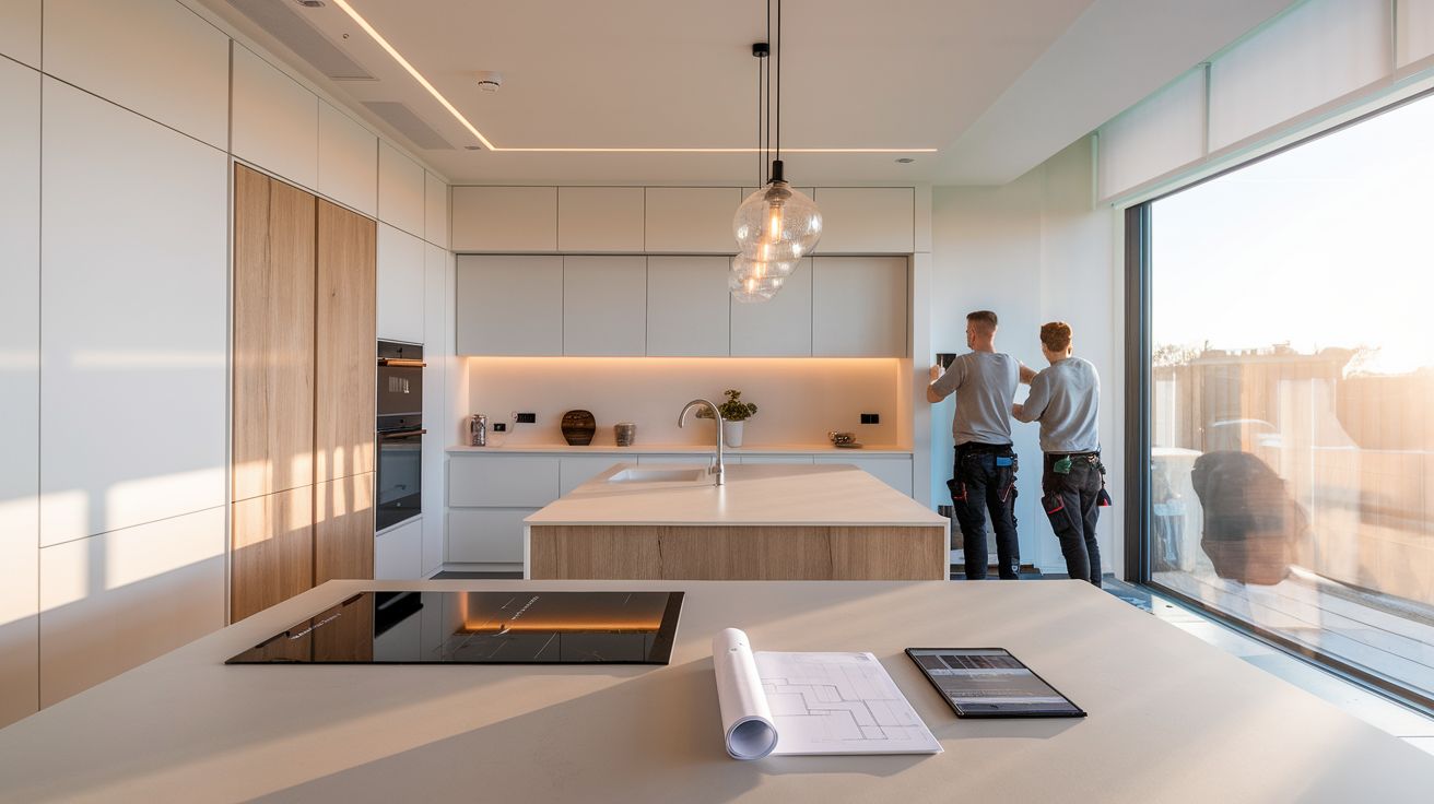 Van idee tot perfecte keuken, zorgeloos geplaatst